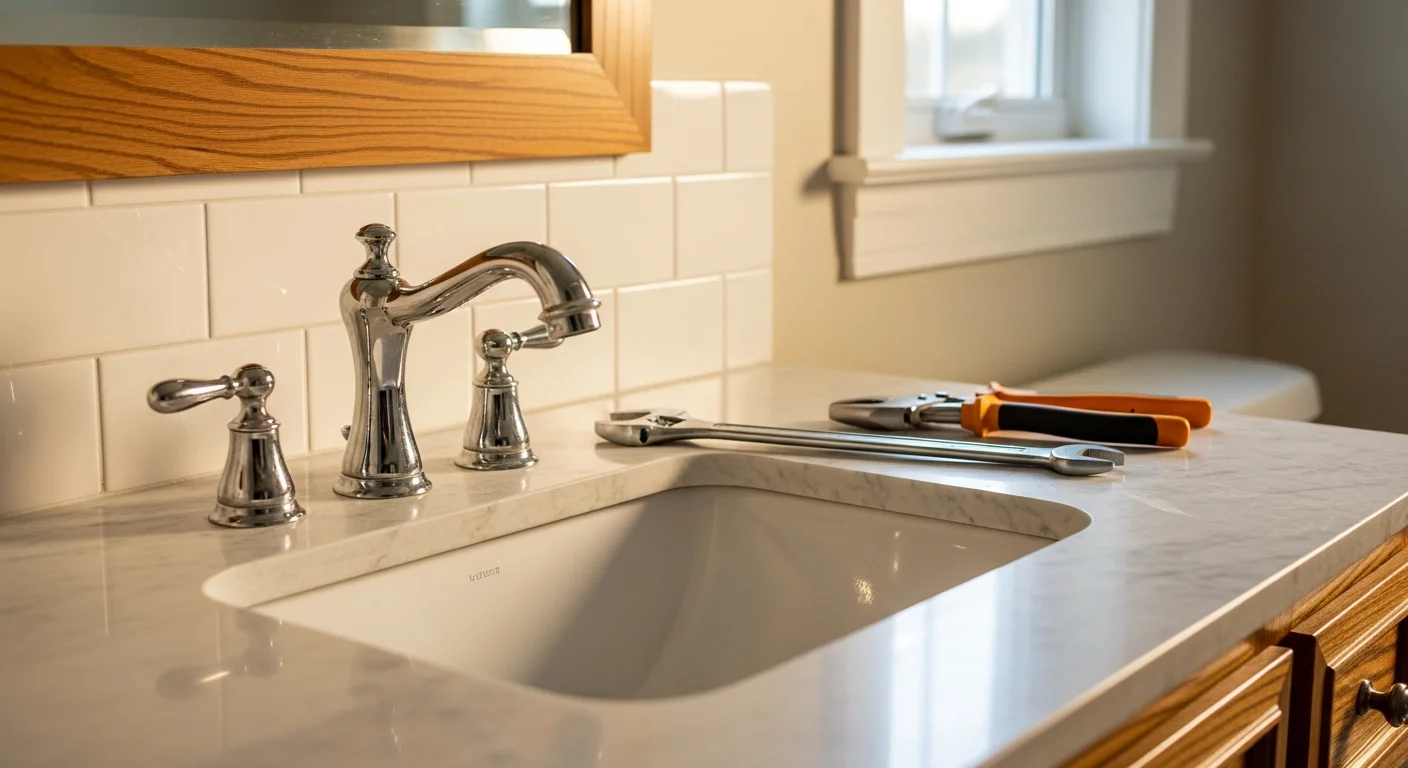 Plumbing, electrical, and HVAC installation work